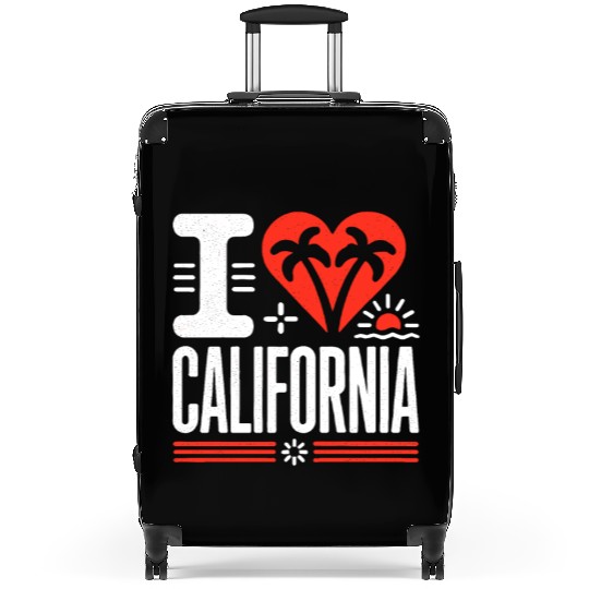 I love California | The Golden State Suitcases