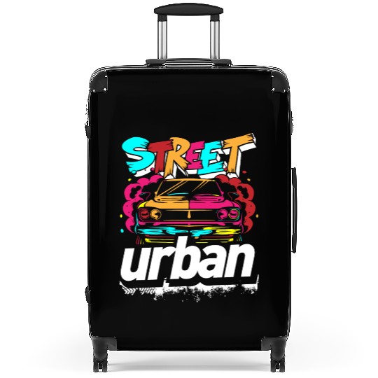 Graffiti Sprayer Rap Cool Suitcases