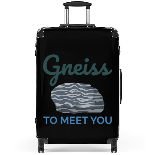 Gneiss Crystal Mineral Collecting Rock Hunting Suitcases
