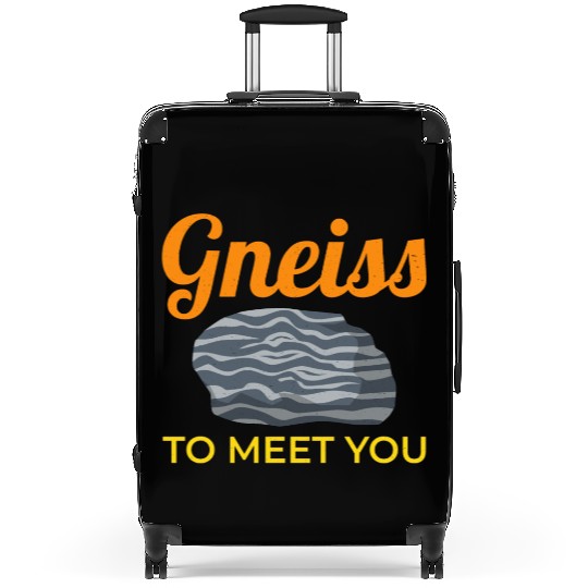 Gneiss Crystal Mineral Collecting Rock Hunting Suitcases