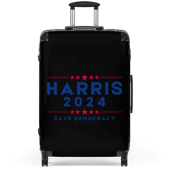 Harris For President 2024 Save democracy Suitcases