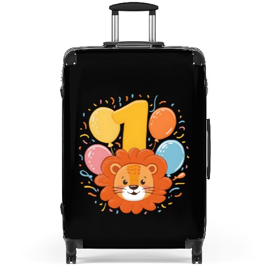 1th Birthday Lion Children's Birthday Party Suitcases