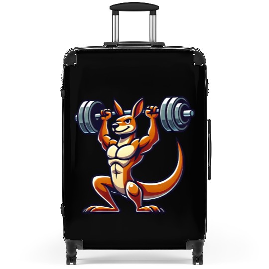 Kangaroo barbell gym fitness workout training Suitcases