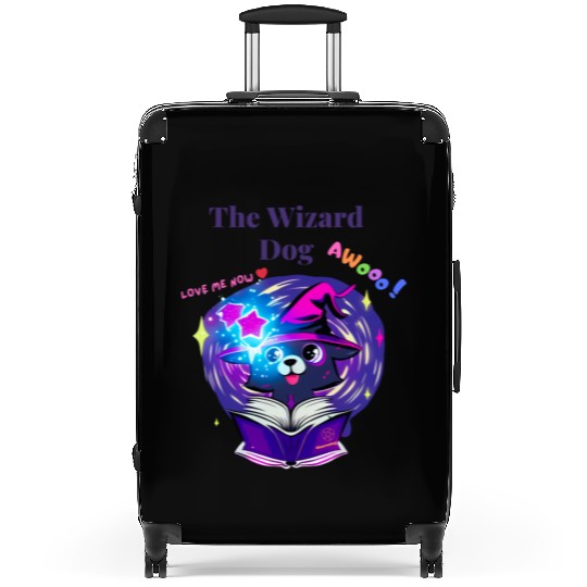 The Wizard Dog Suitcases
