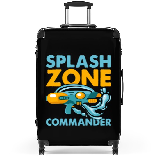 Splash Zone Commander Water Fun Summer Squirt Gun Suitcases