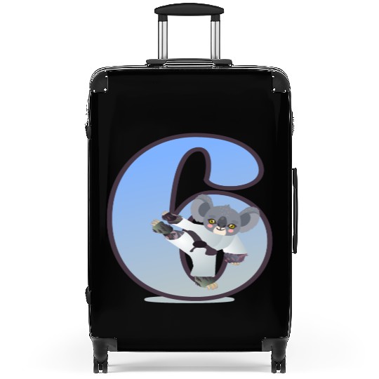 6th birthday Karate Judo Suitcases