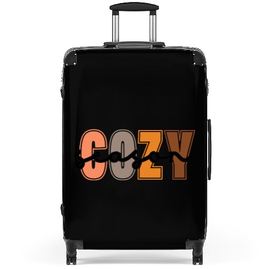 Cozy Season, Fall Season Suitcases