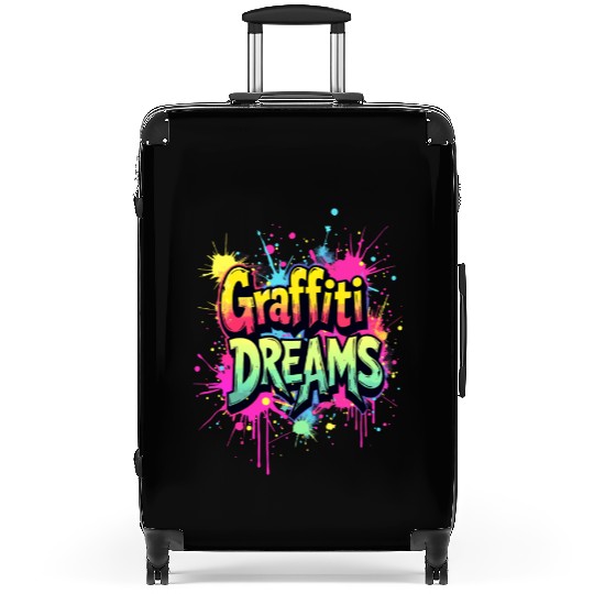 Graffiti Dreams Explosion Suitcases