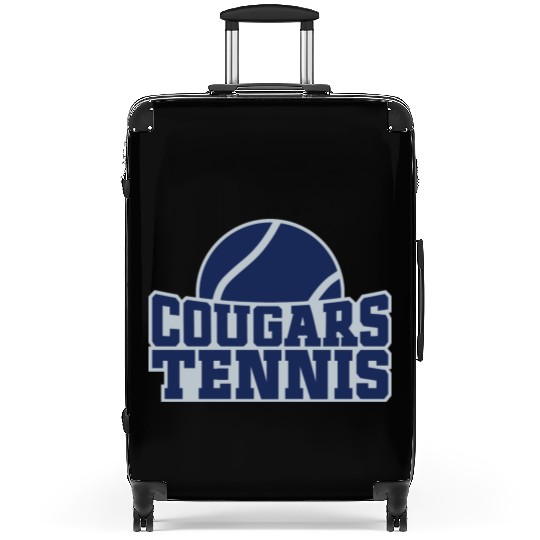 Cougars Tennis Design 1 Suitcases