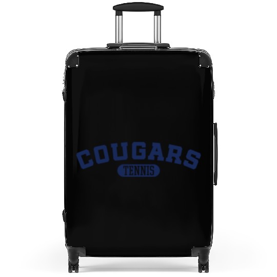 Cougars Tennis Design 2 Suitcases