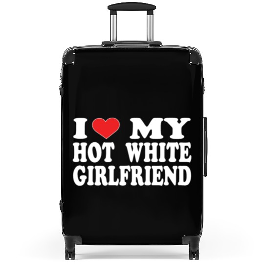 I Love My Boyfriend Suitcases | Cute Romantic Suitcases