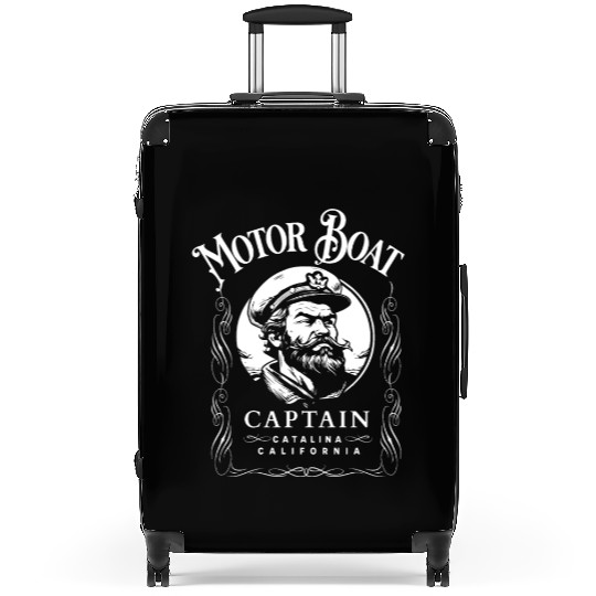 Motor Boat Captain Suitcases