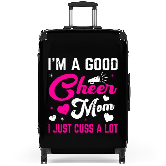 A Good Cheer Mom Cheerleading Mommy Mother's Day Suitcases