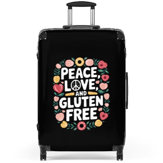 Peace, Love, And Gluten Free Suitcases