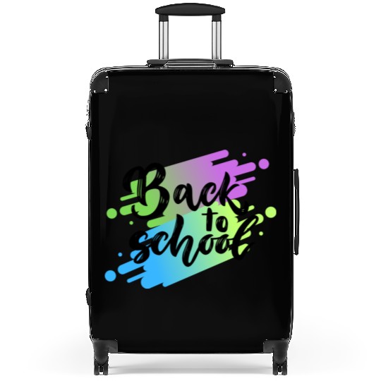 Simple Back to School Design Clean - Motivational Suitcases