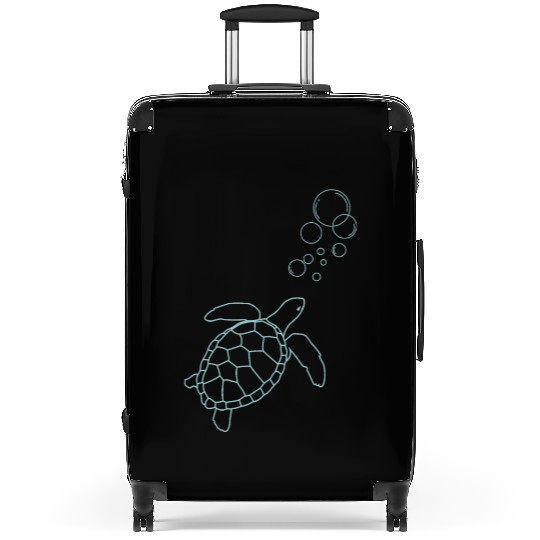 Serene Turtle Drift Suitcases