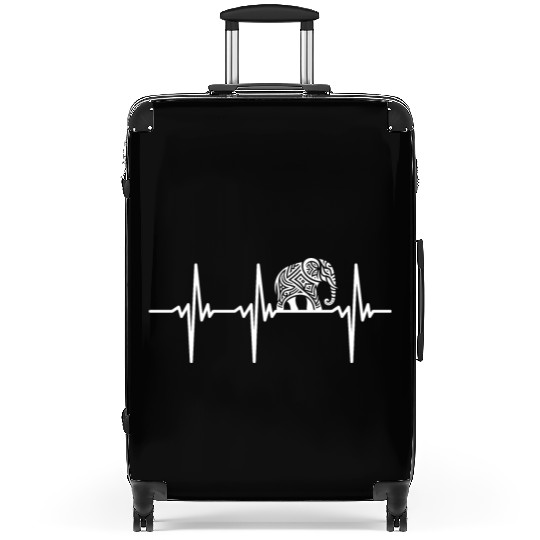 Heartbeat For Proud Elephants Suitcases