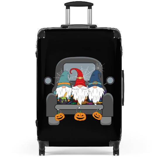 Halloween Gnomes Pumpkin Cute Creepy Halloween Suitcases