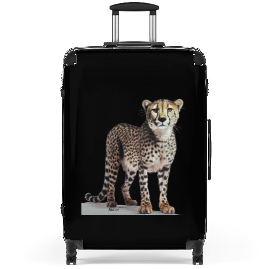 Cheetah Suitcases