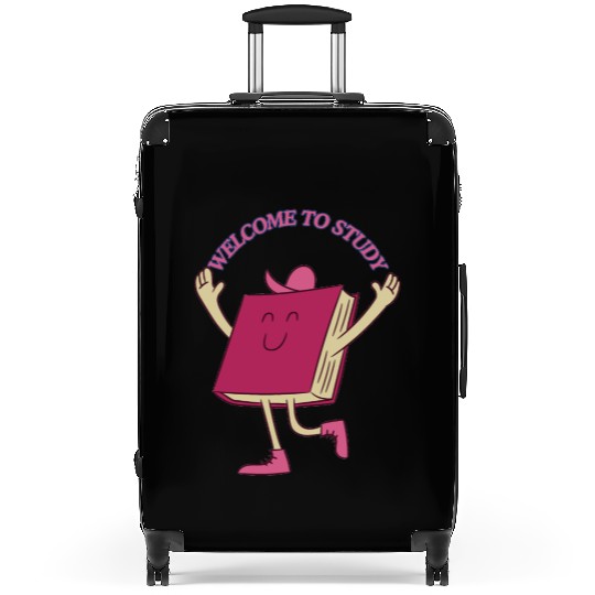 Welcome to study:unlock knowledge,inspire growth. Suitcases