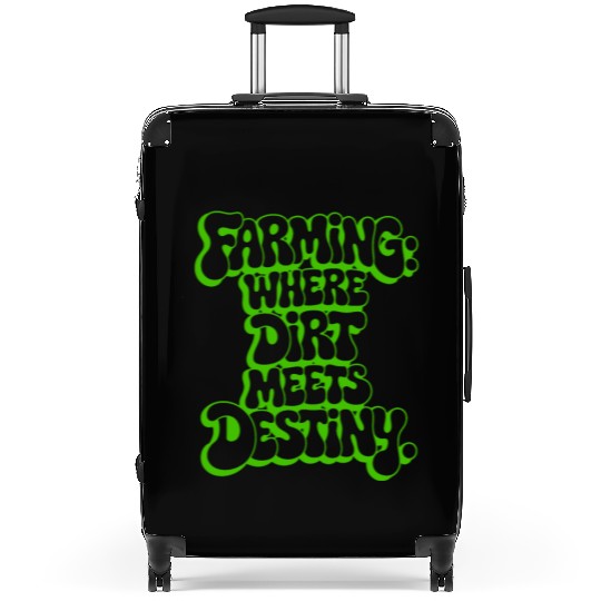 FARMING: WHERE DIRT MEETS DESTINY Suitcases