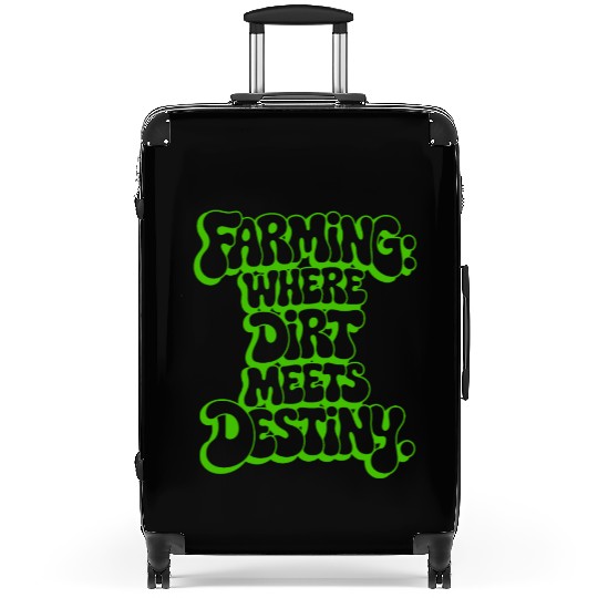 FARMING: WHERE DIRT MEETS DESTINY Suitcases