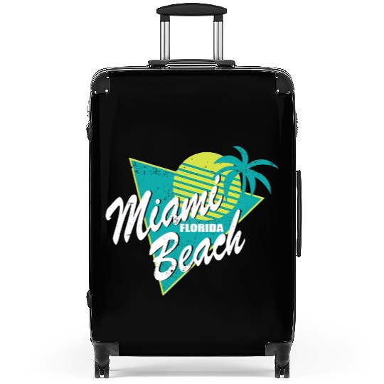 Miami Florida Beach Suitcases