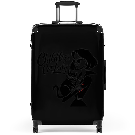 Childless Cat lady Kamala Harris Suitcases