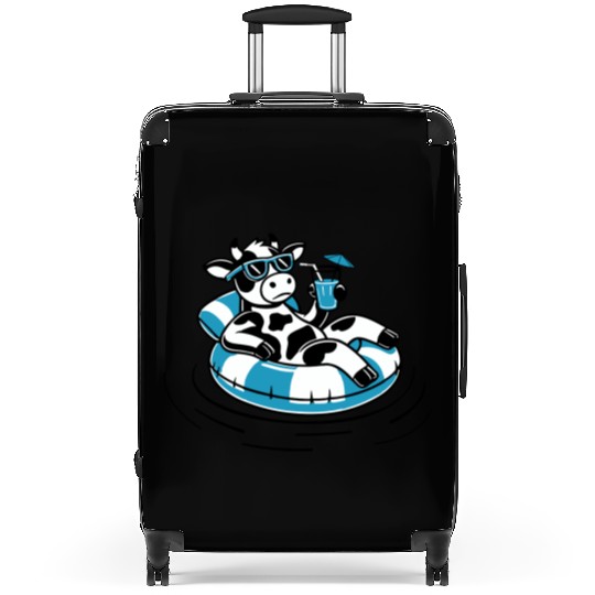 Cool Cow Float Suitcases