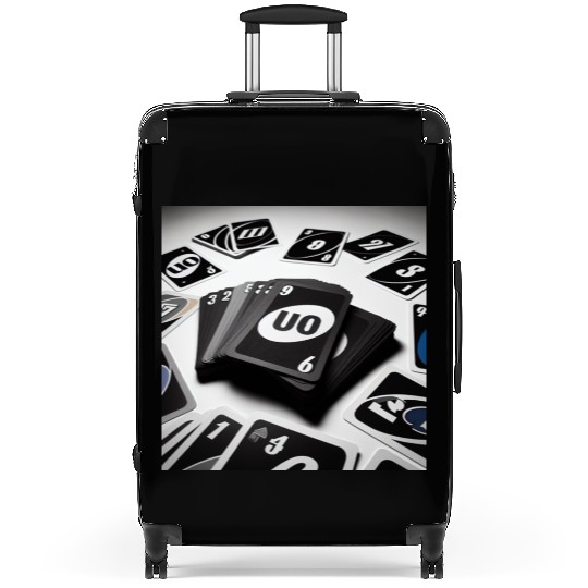 Black Uno Cards Suitcases