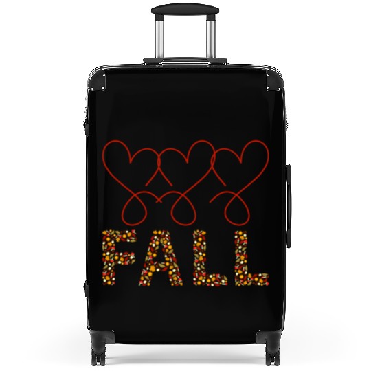 Fall Vibes Designs Suitcases