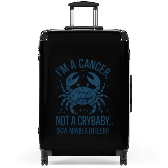 Cancer: Not a Crybaby (Okay, Maybe a Little Bit) Suitcases