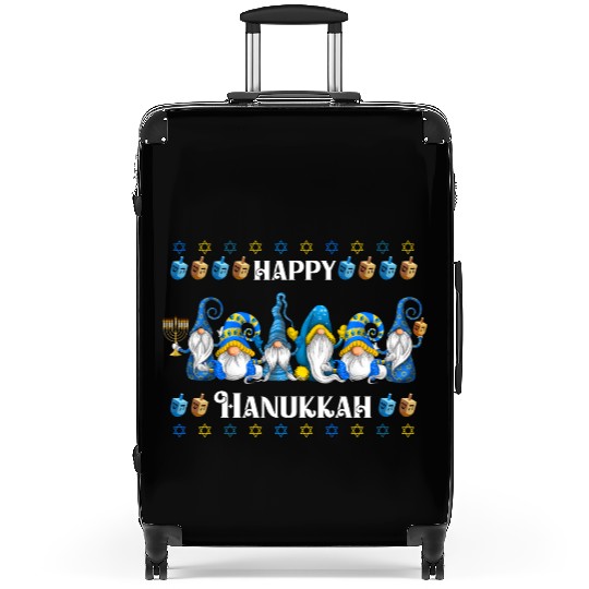 "Hanukkah Gnome" Wishing You a Happy Hanukkah Suitcases