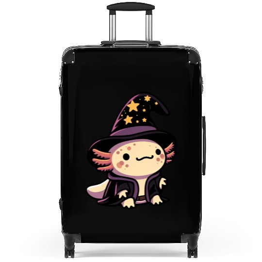 Axolotl Wizard - Fantasy Pet Suitcases