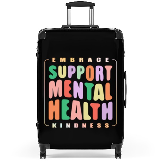 Embrace Kindness Support mental Health Suitcases