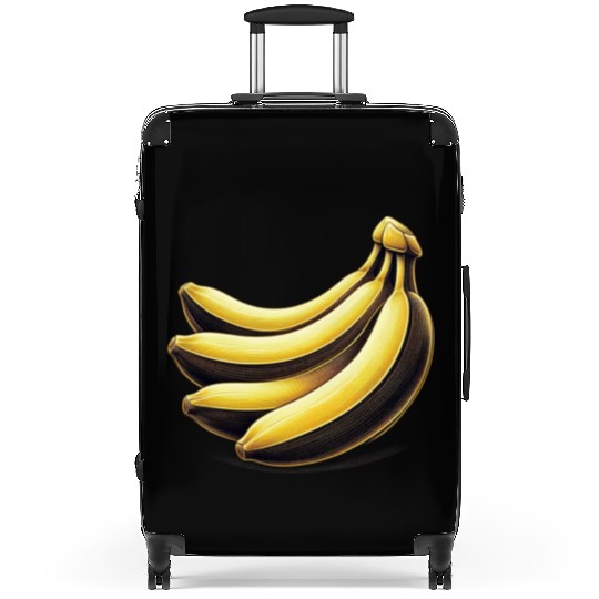 Banana food art bananas design 2 Suitcases