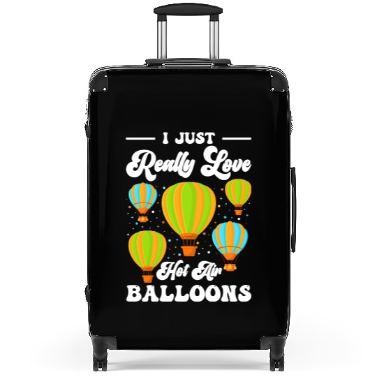 Hot Air Balloon Company Driving Adventure Suitcases