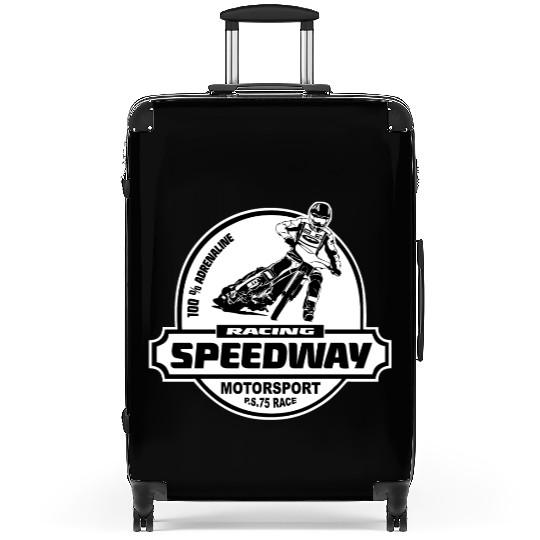 Motorcycle Speedway Racing Suitcases