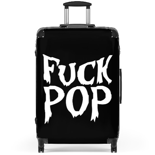 Fuck pop charts music heavy metal hard rock love Suitcases