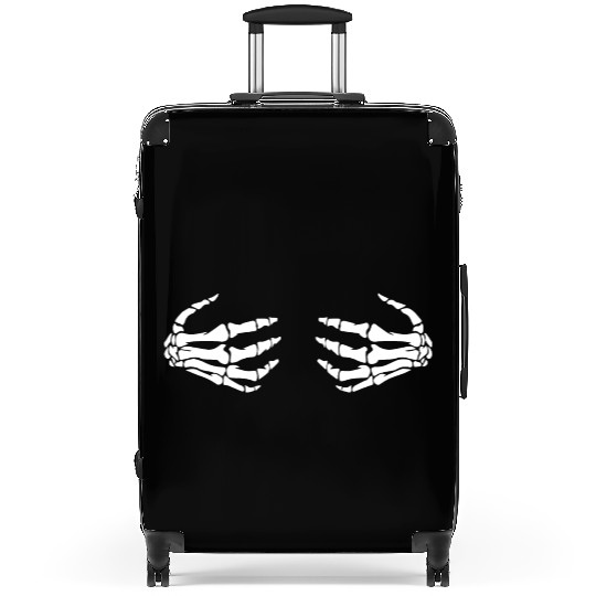 Skeleton Hand Suitcases, Funny Halloween