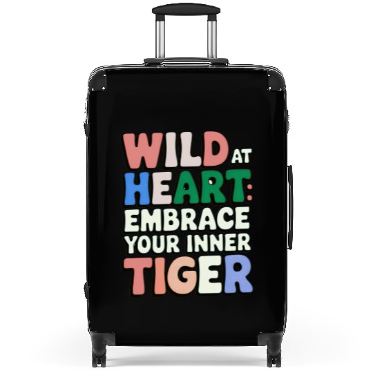 Wild at Heart Embrace : Your Inner Tiger Suitcases