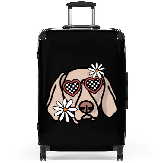 Weimaraner Retro Dog Suitcases