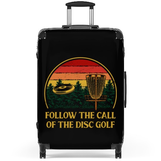 Follow the Call of the Disc Golf Outdoor Game Spor Suitcases