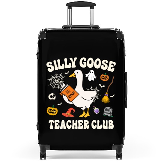 Silly Goose Teacher Club Suitcases