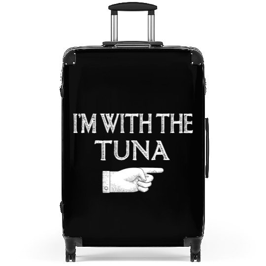I'm With The Tuna Matching Halloween Costume Party Suitcases