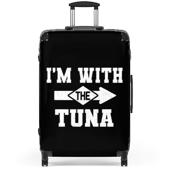 I'm With The Tuna Matching Halloween Costume Party Suitcases