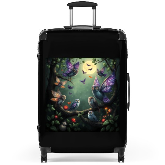 Enchanted Forest Creatures Halloween Ideas Suitcases