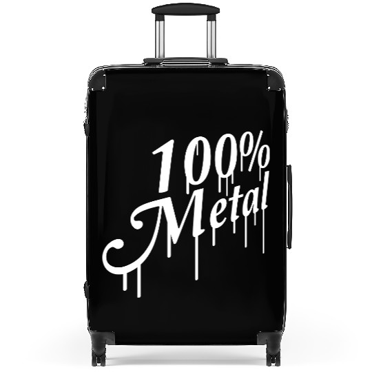 100 % Percent Metal Music Fun Graffiti Drops Stamp Suitcases