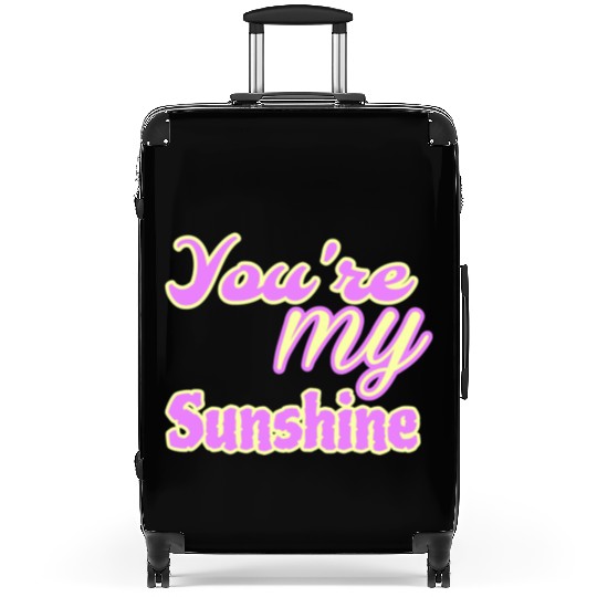 You are my sunshine Suitcases