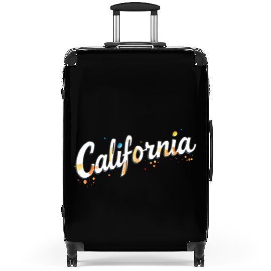 California Golden State gift Suitcases